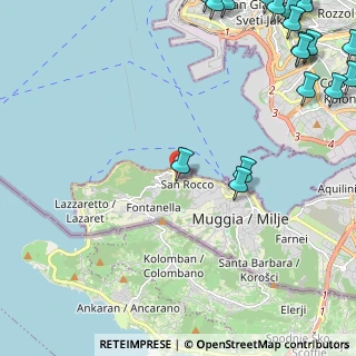 Mappa Porto San Rocco, 34015 Muggia TS, Italia (3.7695)