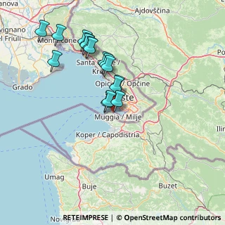 Mappa Porto San Rocco, 34015 Muggia TS, Italia (13.97875)