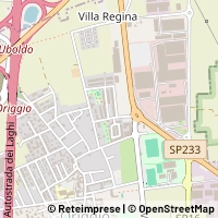 Hartă Origgio