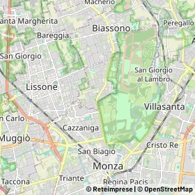 Mappa Vedano al Lambro