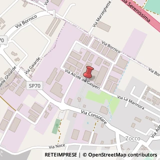 Mappa Via A. De Gasperi, 2, 25030 Erbusco, Brescia (Lombardia)