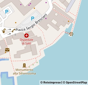 Mappa Piazza Decorati al Valor Civile, 25087 Salò BS, Italia (0.09231)