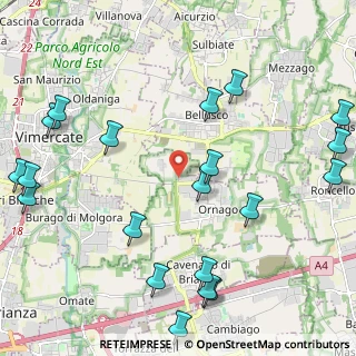 Mappa Via Libero Grassi, 20876 Ornago MB, Italia (2.8305)