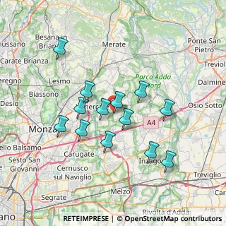 Mappa Via Libero Grassi, 20876 Ornago MB, Italia (6.39308)