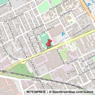 Mappa Via per Busto Arsizio, 48, 21053 Castellanza, Varese (Lombardia)