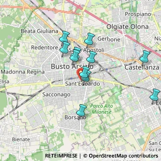 Mappa Via Quinto Orazio Flacco, 21052 Busto Arsizio VA, Italia (1.63)
