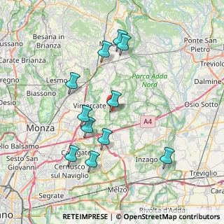 Mappa Via Meucci, 20876 Ornago MB, Italia (7.52364)