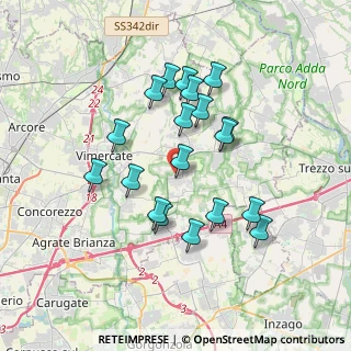 Mappa Via Meucci, 20876 Ornago MB, Italia (3.20263)