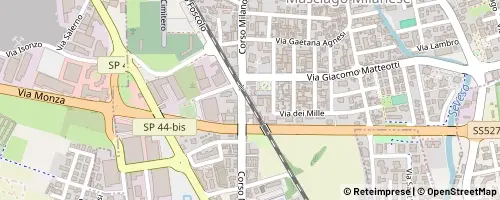 Mappa Bovisio-Masciago