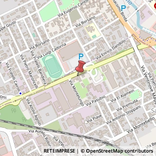 Mappa Via per Busto Arsizio, 37, 20025 Milano, Milano (Lombardia)