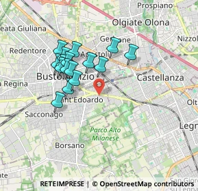 Mappa Via Bassano del Grappa, 21052 Busto Arsizio VA, Italia (1.53063)