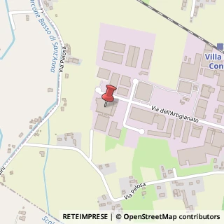Mappa Via dell'Artigianato II, 21, 35010 Villa del Conte, Padova (Veneto)