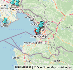 Mappa Str. per Chiampore, 34015 Muggia TS, Italia (35.5875)