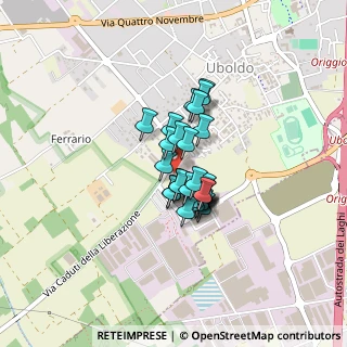 Mappa Via Caduti per la Liberazione, 21040 Uboldo VA, Italia (0.25333)