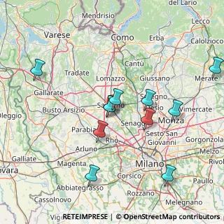 Mappa Via Giovanni Verga, 21042 Caronno Pertusella VA, Italia (15.03545)