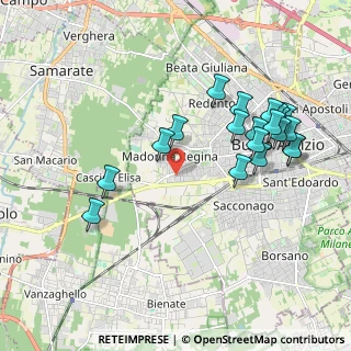 Mappa Via del Cardellino, 21052 Busto Arsizio VA, Italia (2.065)