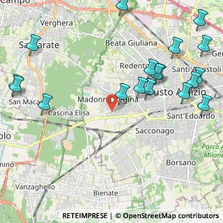 Mappa Via delle Cicale, 21052 Busto Arsizio VA, Italia (2.79167)