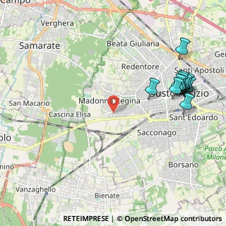 Mappa Via delle Cicale, 21052 Busto Arsizio VA, Italia (2.52091)