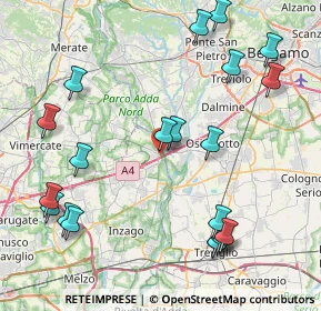 Mappa Via XI Febbraio, 20056 Trezzo sull'Adda MI, Italia (9.8945)