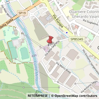 Mappa Via della Segheria, 24, 25062 Concesio, Brescia (Lombardia)