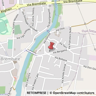 Mappa Via Bergamo, 5, 24041 Brembate, Bergamo (Lombardia)