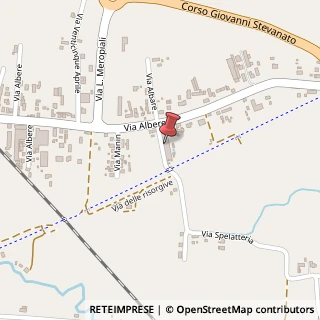 Mappa Via Spellatteria Alta, 5, 35017 Piombino Dese, Padova (Veneto)