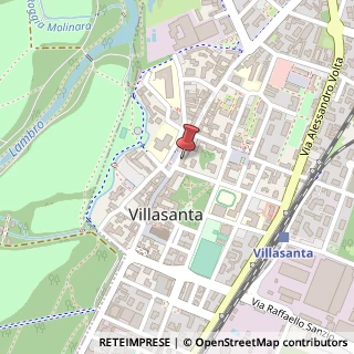 Mappa Via F. Confalonieri, 17, 20852 Villasanta, Monza e Brianza (Lombardia)
