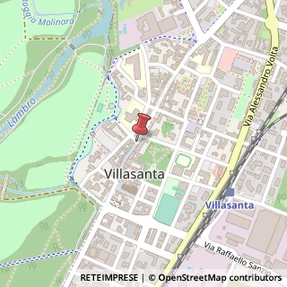 Mappa Via Federico Confalonieri,  31, 20058 Villasanta, Monza e Brianza (Lombardia)
