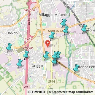 Mappa Largo Boccioni, 21040 Origgio VA, Italia (1.08231)