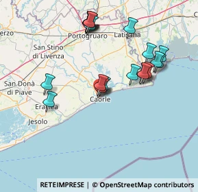 Mappa Via Aldo Moro, 30021 Caorle VE, Italia (15.05)