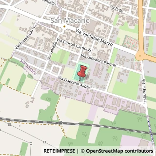 Mappa Via Aspesi Gaetano, 79, 21017 Samarate, Varese (Lombardia)