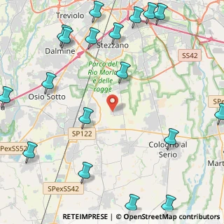 Mappa Via Dell' Industria, 24040 Comun Nuovo BG, Italia (6.6065)