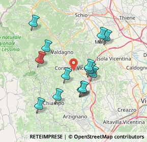 Mappa Via Grigio, 36073 Cornedo vicentino VI, Italia (6.72929)
