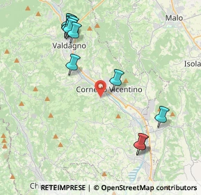 Mappa Via Grigio, 36073 Cornedo vicentino VI, Italia (4.6725)