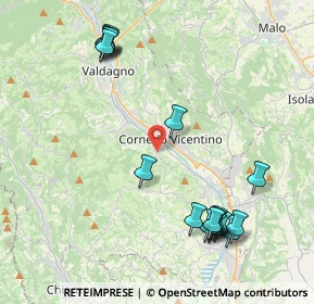 Mappa Via Grigio, 36073 Cornedo vicentino VI, Italia (4.78824)