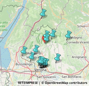 Mappa Via Dante Alighieri, 37021 Bosco Chiesanuova VR, Italia (14.757)