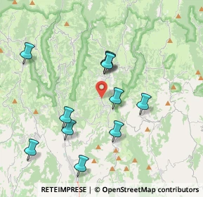 Mappa Via Dante Alighieri, 37021 Bosco Chiesanuova VR, Italia (3.78636)