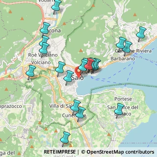 Mappa DALL'ERA LUCA, 25087 Salò BS, Italia (1.992)
