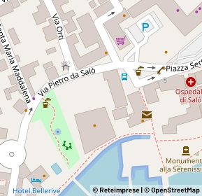 Mappa Via Orti, 25087 Salò BS, Italia (0.06154)