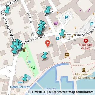 Mappa Piazza S. Bernardino, 25087 Salò BS, Italia (0.07308)