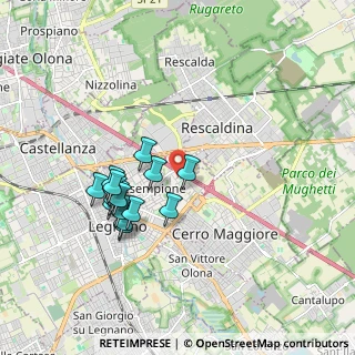 Mappa Via Serafino Roveda, 20025 Legnano MI, Italia (1.63875)