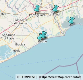 Mappa Via Largo Sardegna, 30021 Caorle VE, Italia (24.00714)