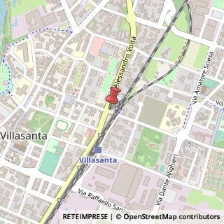 Mappa Via Alessandro Volta, 2, 20852 Villasanta, Monza e Brianza (Lombardia)