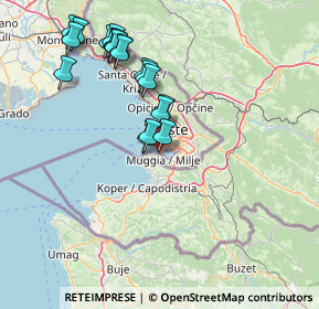 Mappa Via dei Bonomo, 34015 Muggia TS, Italia (15.41789)