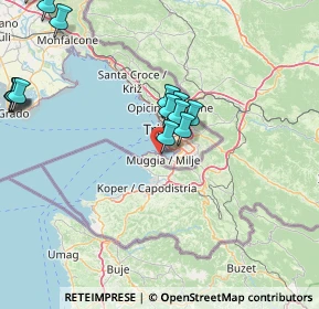 Mappa Via dei Bonomo, 34015 Muggia TS, Italia (18.27)