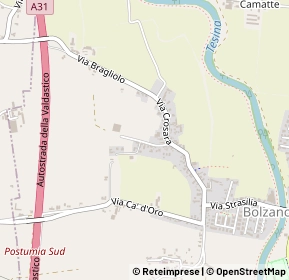 Mappa Via pasubio, 36050 Bolzano Vicentino VI, Italia (0.64615)
