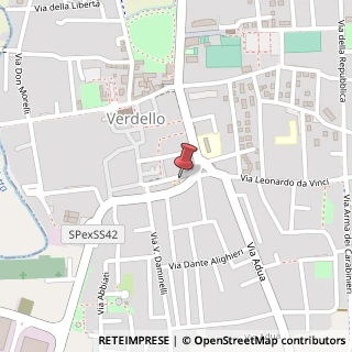 Mappa Via Guglielmo Marconi, 22/A, 24049 Verdello, Bergamo (Lombardia)