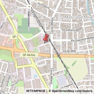 Mappa Via delle Roveri, 10, 20813 Bovisio-Masciago, Monza e Brianza (Lombardia)