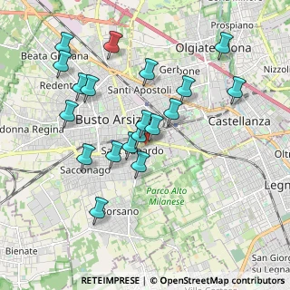Mappa Viale Ippolito Nievo, 21052 Busto Arsizio VA, Italia (1.85789)