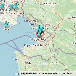Mappa Riva de Amicis, 34015 Muggia TS, Italia (24.21583)